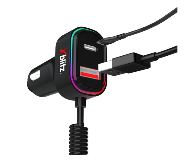 XBLITZ X750 zestaw głośnomówiący z transmiterem FM - 1332038 - zdjęcie 2